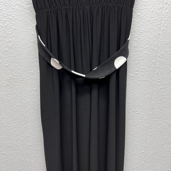 Marina Jumpsuit Womens M Cowl Neck Stretch Party Cocktail Event Feminine Dressy - Picture 8 of 14